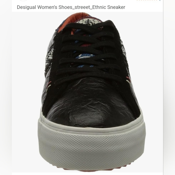 Desigual Vibrant Multicolor Sneakers - Picture 10 of 11